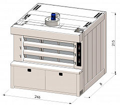 Подовая печь F-DECK E 3D.18.25
