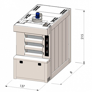 Подовая печь F-DECK E 3D.07.20