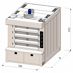 Подовая печь F-DECK E 4D.12.12