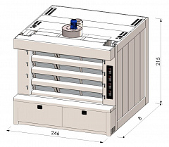 Подовая печь F-DECK E 4D.18.25