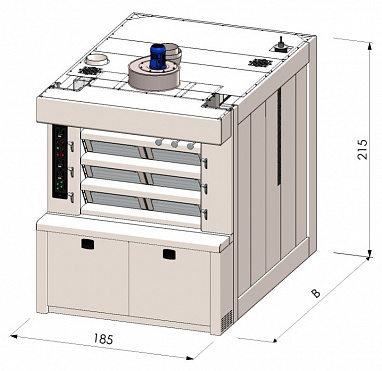 Подовая печь F-DECK G 2-3D/7