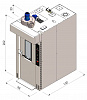 Ротационная печь ROTOR Slim S Smart 40x60