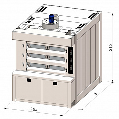 Подовая печь F-DECK E 3D.12.25