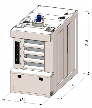 Подовая печь F-DECK G 1-4D/5.6