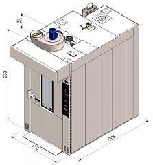 Ротационная печь ROTOR G Smart 60x80