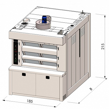 Подовая печь F-DECK H 2-3D/6