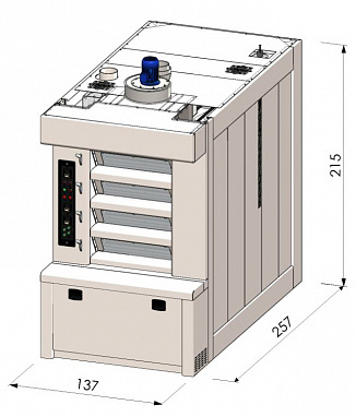 Подовая печь F-DECK G 1-4D/4.5