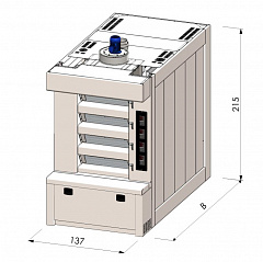 Подовая печь F-DECK E 4D.07.20
